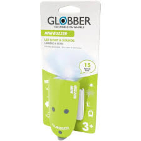 MINI BUZZER LUZ Y SONIDO VERDE LIMA GLOBBER