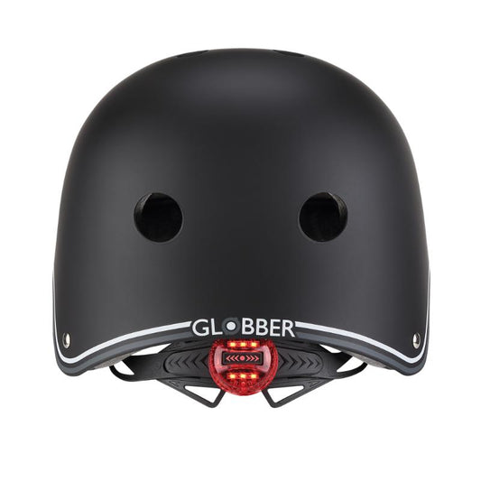 CASCO CON LUZ NEGRO XS/S (48-53 CM.) GLOBBER