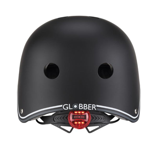 CASCO CON LUZ NEGRO XS/S (48-53 CM.) GLOBBER