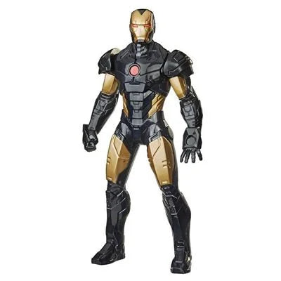 Hasbro Marvel Iron Man black gold fig 9.5"