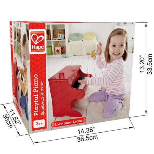 Hape piano rojo
