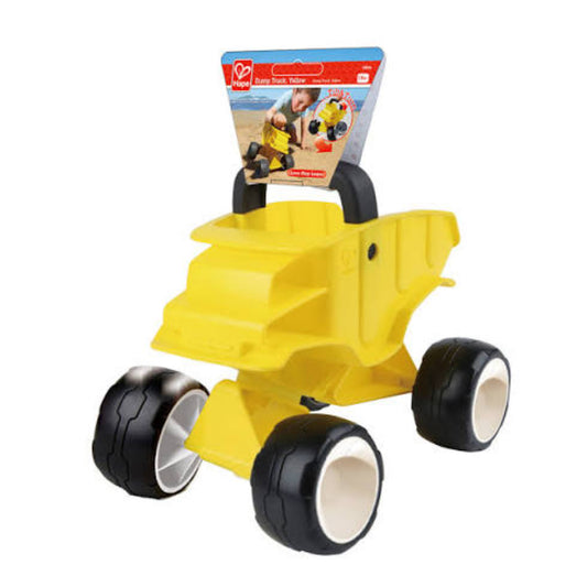 JUGUETE CAMIÓN AMARILLO PARA LA ARENA HAPE
