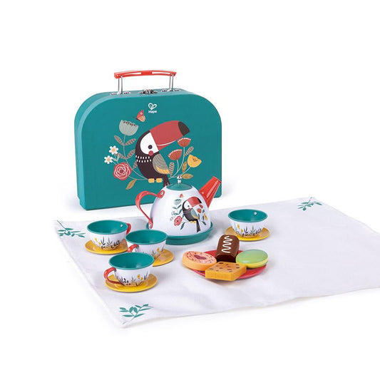 Hape set de té con maletín