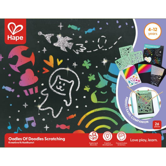 Hape arte scratch