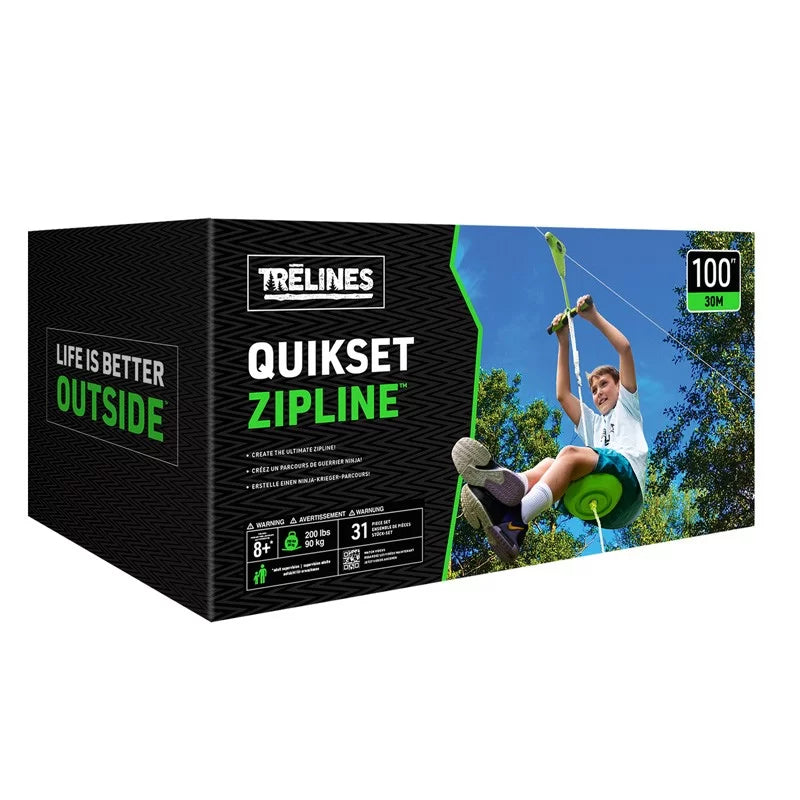 Trelines cuerda 3.048 mts. con tirolesa