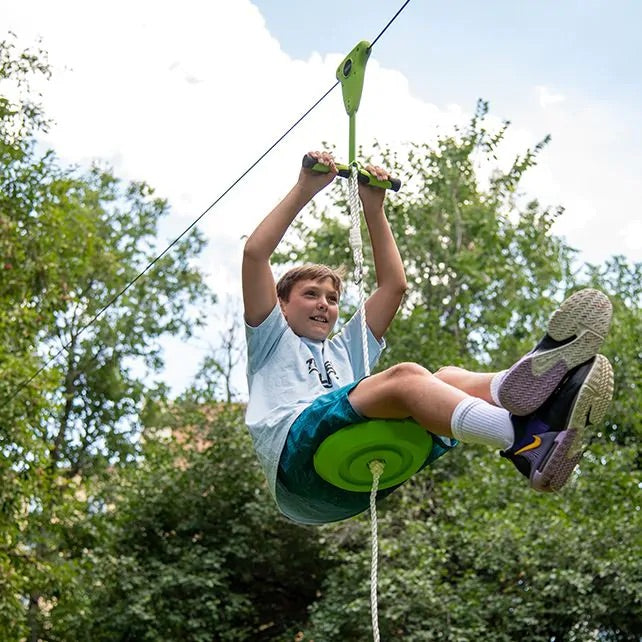 Trelines cuerda 3.048 mts. con tirolesa