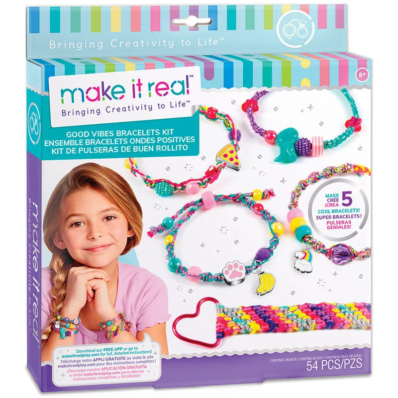 Make it Real kit pulseras de buenas vibras