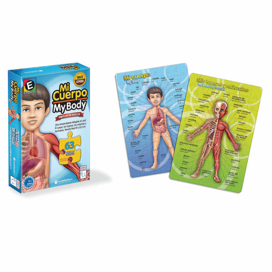 JUEGO DE MESA DIDÁCTICO SMART GAMES MI CUERPO RONDA