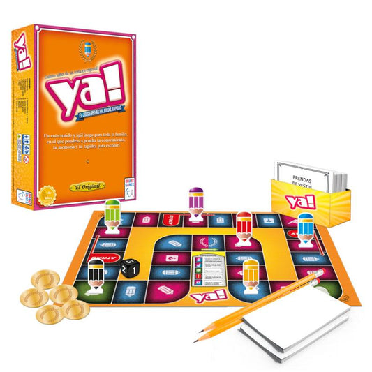 JUEGO DE MESA DIDÁCTICO SMART GAMES YA! 2 RONDA