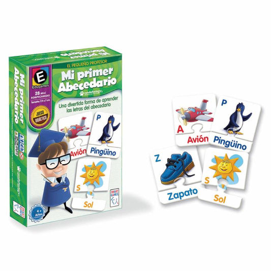 JUEGO DE MESA DIDÁCTICO SMART GAMES MI PRIMER ABECEDARIO RONDA