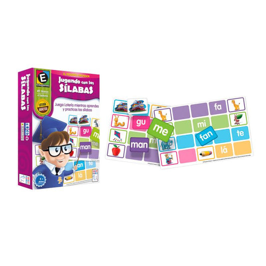 JUEGO DE MESA DIDÁCTICO SMART GAMES LAS SÍLABAS RONDA