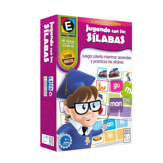 JUEGO DE MESA DIDÁCTICO SMART GAMES LAS SÍLABAS RONDA