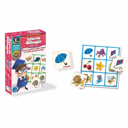 JUEGO DE MESA DIDÁCTICO SMART GAMES LOTERÍA BILINGÜE RONDA