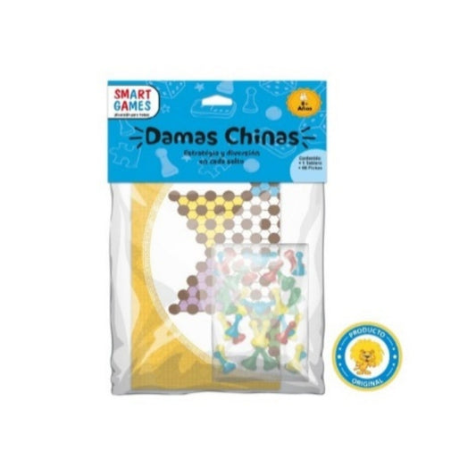 JUEGO DE MESA FIESTA DAMAS CHINAS RONDA