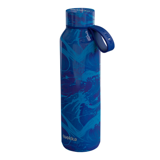 BOTELLA TÉRMICA QUOKKA CON COLGADOR 630 ML OLIVE STOR