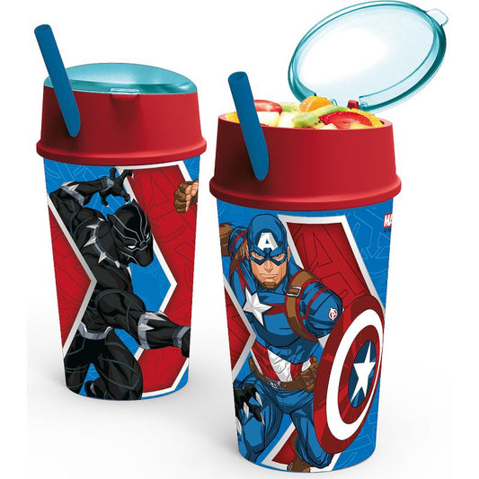 Stor snack botella 400 ml Avengers