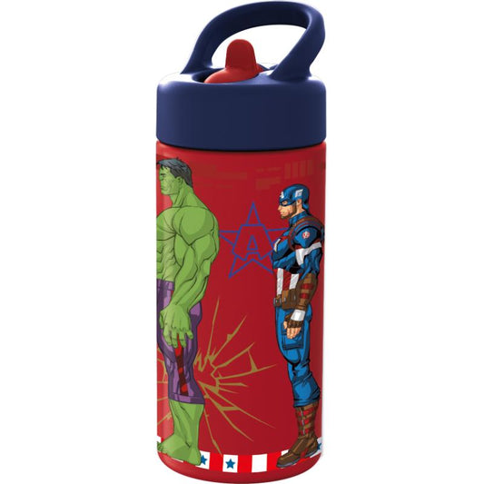 Stor botella con colgador 410 ml Avengers