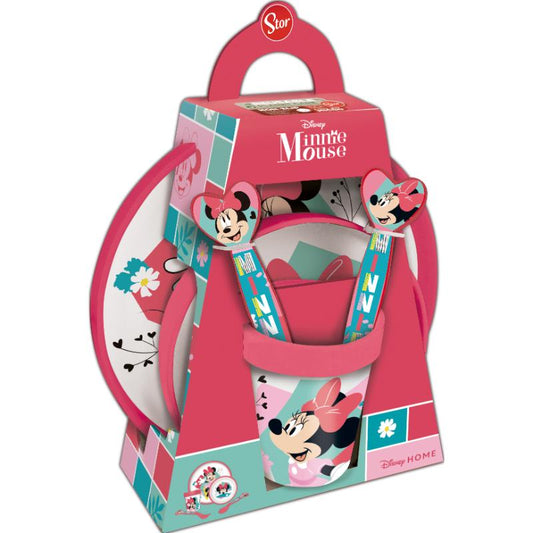 Stor set antideslizante 5 piezas Minnie