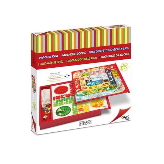 JUEGO DE MESA LUDO Y OCA CAYRO
