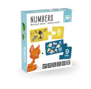 Eurekakids rompecabezas números Montessori