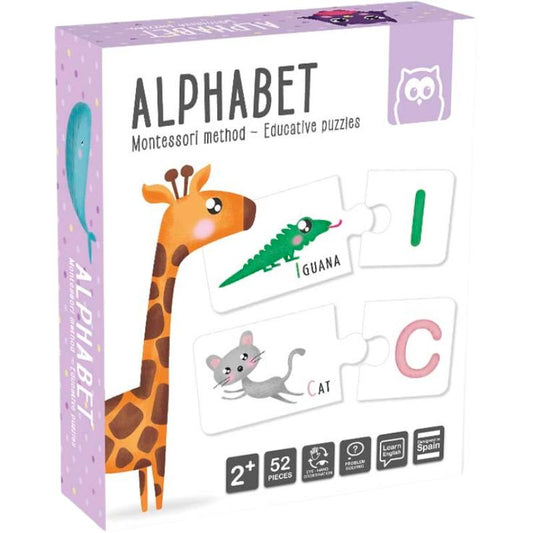 JUGUETE DIDACTICO ALFABETO MONTESSORI EUREKAKIDS