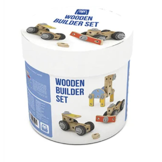 JUGUETE SET DE CONSTRUCCIÓN DE MADERA EUREKAKIDS