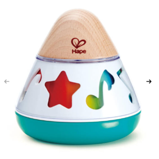 JUGUETE MUSICAL ROTATIVO VERDE MENTA HAPE