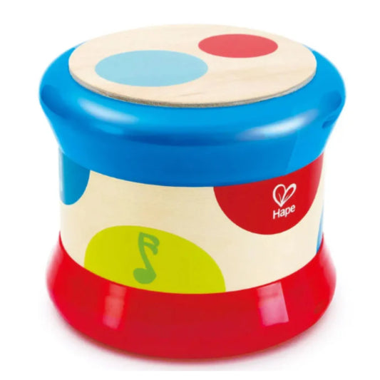 JUGUETE MUSICAL TAMBOR DE BEBÉ VERDE MENTA HAPE