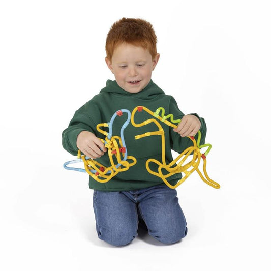 JUGUETE SOFT BUILDING STICKS ANIMALES 71 PIEZAS EUREKAKIDS