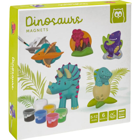 JUGUETE PINTA TUS IMANES DINOSAURIOS 2 EUREKAKIDS