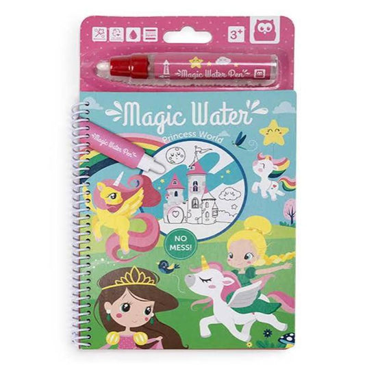 JUGUETE PAPELERIA LIBRO DE PINTURA AL AGUA PRINCESAS EUREKAKIDS