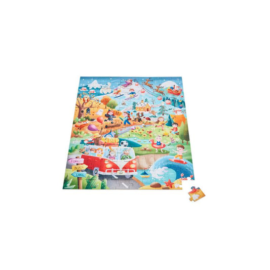 ROMPECABEZAS 150 PZAS. VIAJE DE VACACIONES EUREKAKIDS