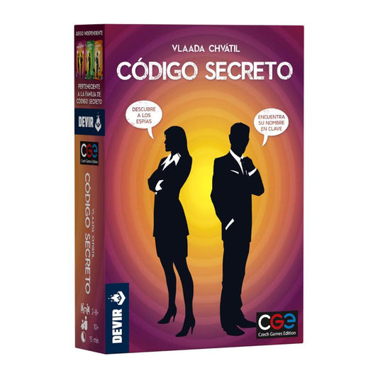 JUEGO DE MESA CÓDIGO SECRETO DEVIR