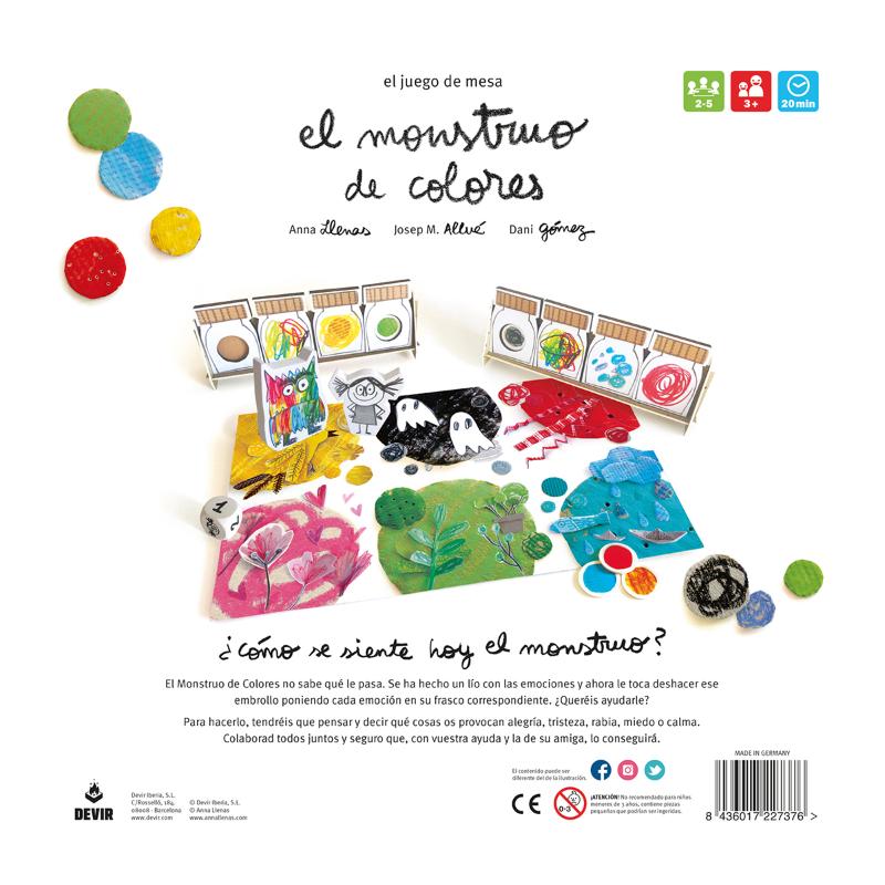 Devir El Monstruo de Colores - Español