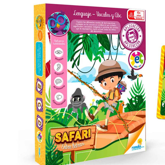 Ronda Edutoys safari entre letras abc