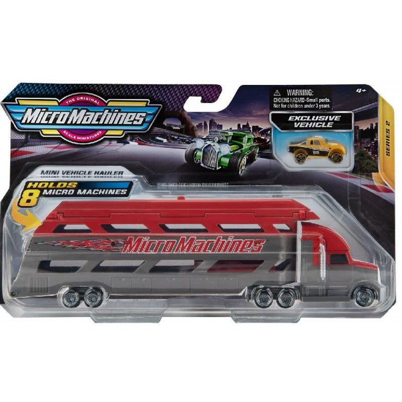 Jazwares MMW hauler rojo c/ mini vehiculo