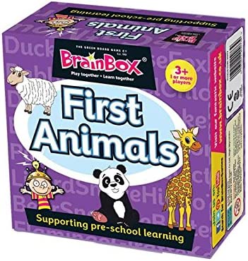 Brainbox juego de memoria primeros animales en ing