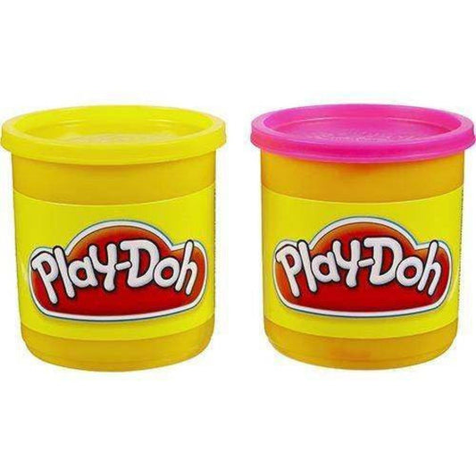 Hasbro Play-Doh 2 pack rosa y amarillo 168g