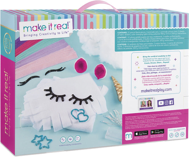 Make it Real almohada de unicornio