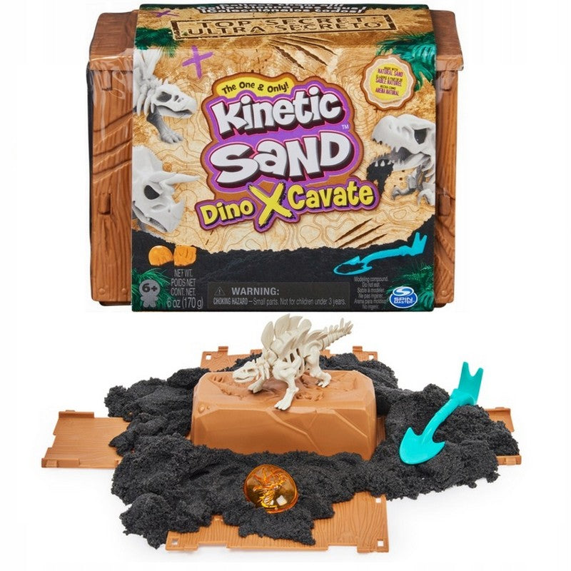 Spin Master Kinetic Sand set dino x cavate