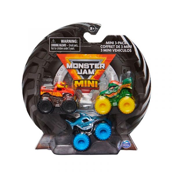 Spin Master Monster Jam mini 3-pack