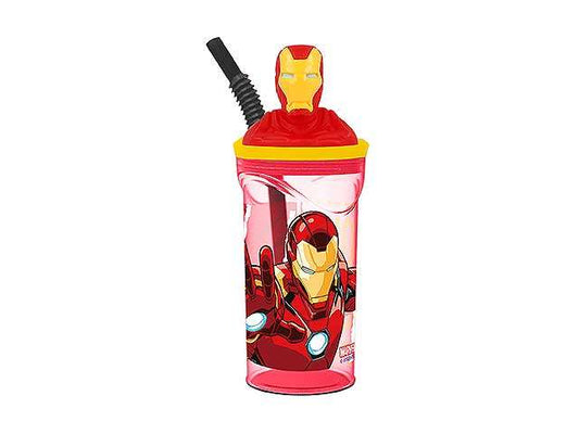 Stor botella 3D 360 ml. Iron Man